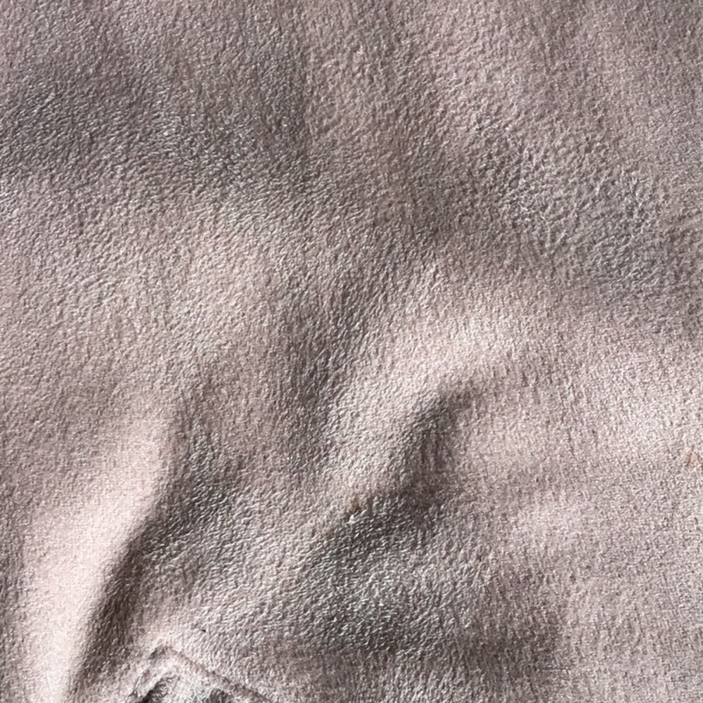 Baby Pastel Pink “Sandwashed Silk” or “Sueded Silk” Bomber Jacket - Picture 8 of 8